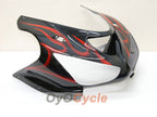 Injection Fairing kit for 05-06 NINJA ZX-6R - Red, Black - Flame #OYO87901865