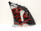 Injection Fairing kit for 05-06 NINJA ZX-6R - Red, Black - Flame #OYO87901865