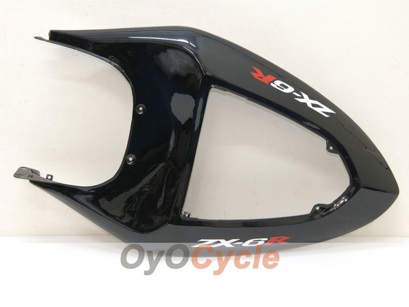 Injection Fairing kit for 05-06 NINJA ZX-6R - Red, Black - Flame #OYO87901865
