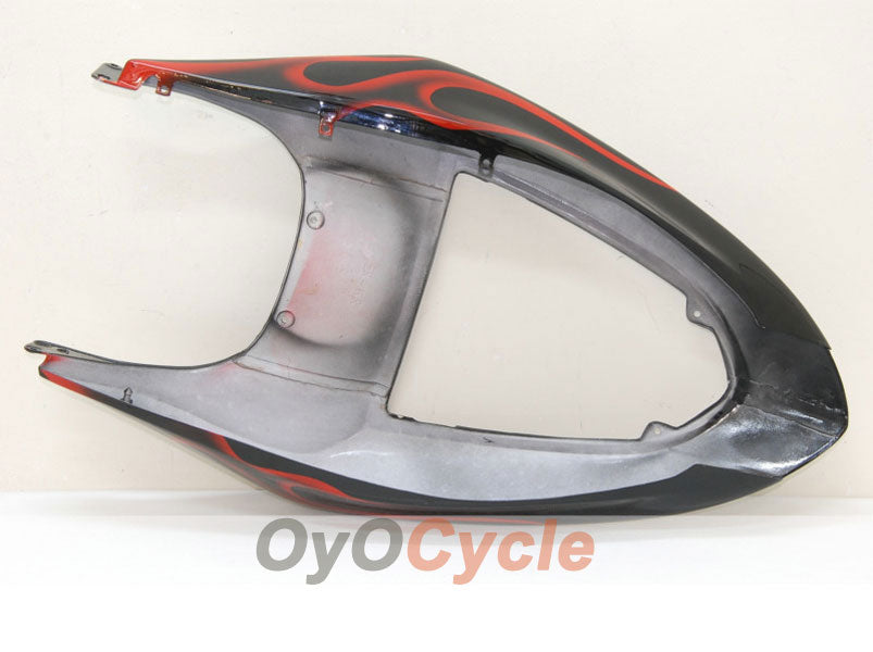 Injection Fairing kit for 05-06 NINJA ZX-6R - Red, Black - Flame #OYO87901865