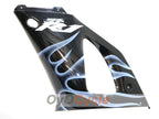 Injection Fairing kit for 00-01 YZF-R1 - White, Black - Flame #OYO87900764