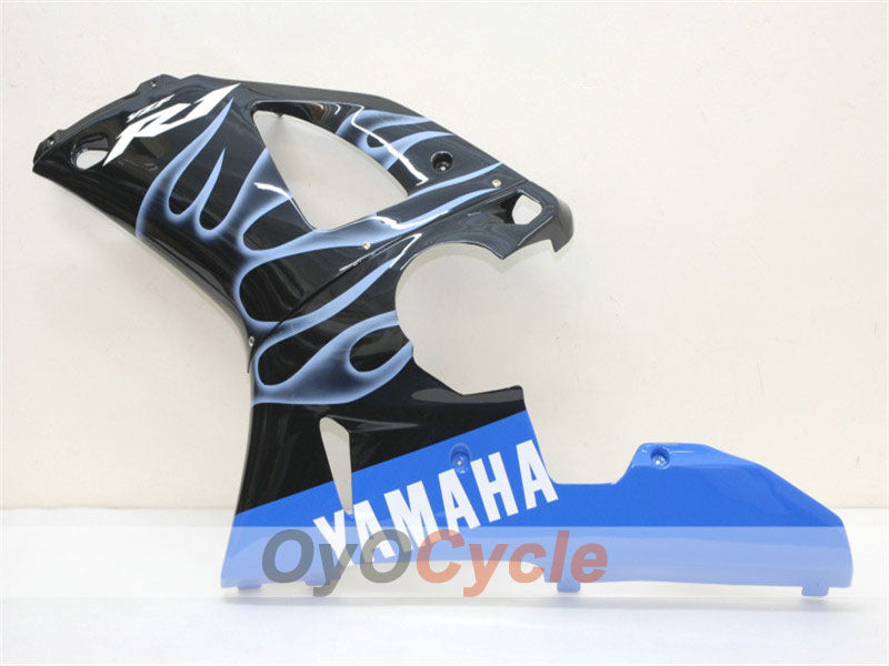 Injection Fairing kit for 00-01 YZF-R1 - White, Black - Flame #OYO87900764