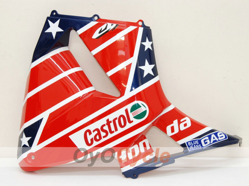 Injection Fairing kit for 05-06 CBR600RR - Red, Blue - Castrol #OYO87900208