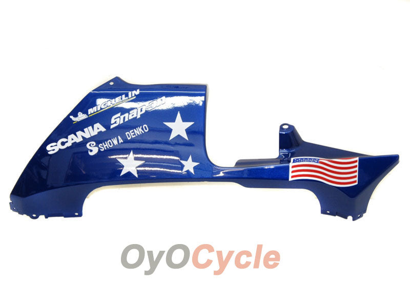 Injection Fairing kit for 05-06 CBR600RR - Red, Blue - Castrol #OYO87900208