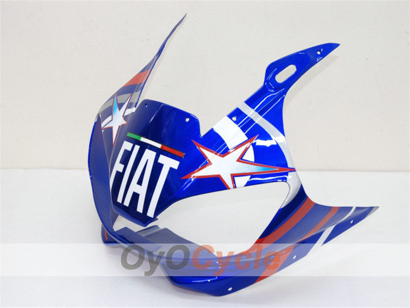 Injection Fairing kit for 98-02 YZF-R6 - Blue, White - FIAT, MOTUL #OYO87900985