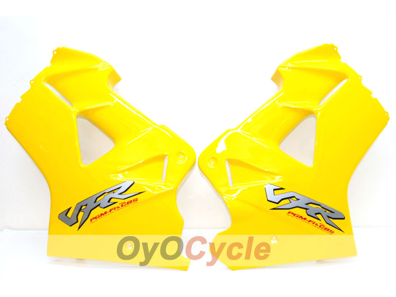 Fairing kit for 98-01 VFR800 - Yellow, Black - Factory Style #OYO87902894 Secondary image