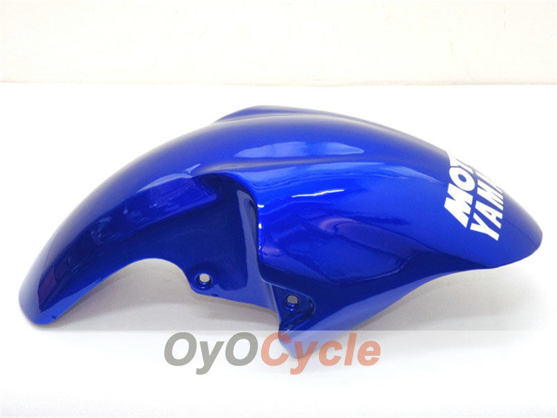 Injection Fairing kit for 98-02 YZF-R6 - Blue, White - FIAT, MOTUL #OYO87900985