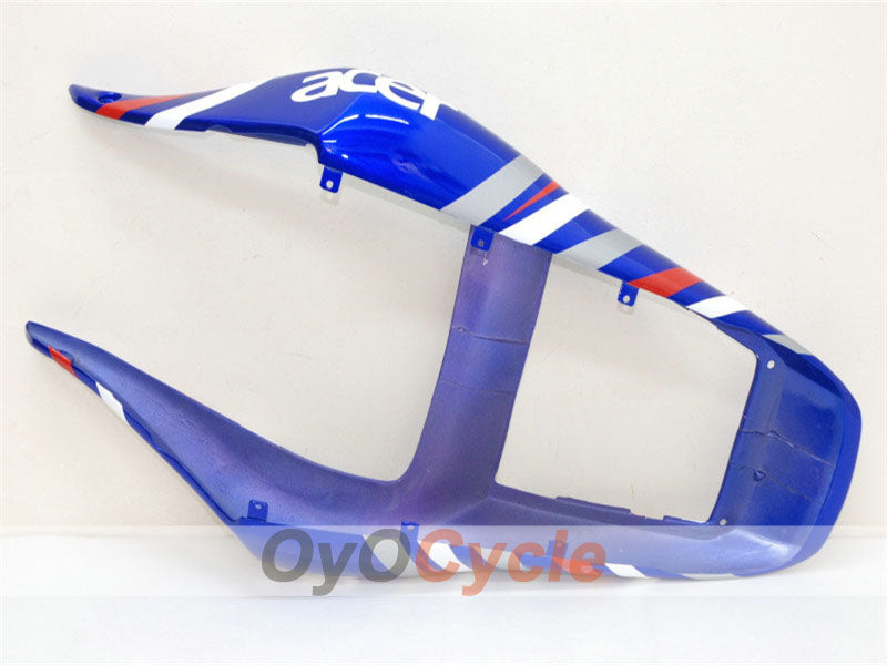 Injection Fairing kit for 98-02 YZF-R6 - Blue, White - FIAT, MOTUL #OYO87900985