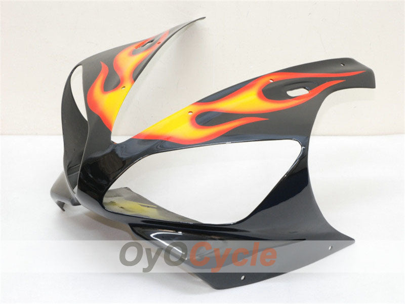 Injection Fairing kit for 00-01 YZF-R1 - Yellow, Black - Flame #OYO87900766