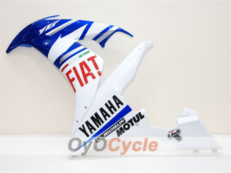 Injection Fairing kit for 04-06 YZF-R1 - Blue, White - FIAT #OYO87900819