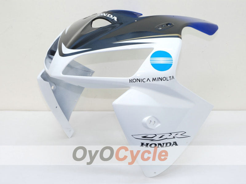 Injection Fairing kit for 05-06 CBR600RR - White, Black - Konica Minolta, MICHELIN #OYO87900254