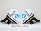 Injection Fairing kit for 05-06 CBR600RR - White, Black - Konica Minolta, MICHELIN #OYO87900254