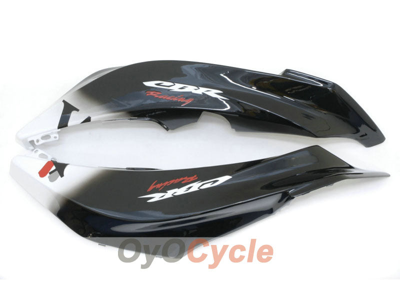 Injection Fairing kit for 07-08 CBR600RR - White, Black - West #OYO87900439 Secondary image