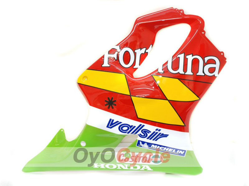 Injection Fairing kit for 99-00 CBR600F4 - Red, Yellow - Castrol #OYO87900112