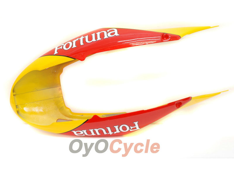 Injection Fairing kit for 99-00 CBR600F4 - Red, Yellow - Castrol #OYO87900112