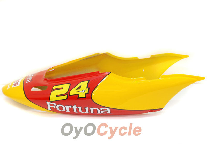 Injection Fairing kit for 99-00 CBR600F4 - Red, Yellow - Castrol #OYO87900112