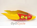 Injection Fairing kit for 99-00 CBR600F4 - Red, Yellow - Castrol #OYO87900112