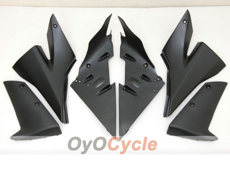 Injection Fairing kit for 04-05 NINJA ZX-10R - White, Black - West #OYO87901550 Secondary image