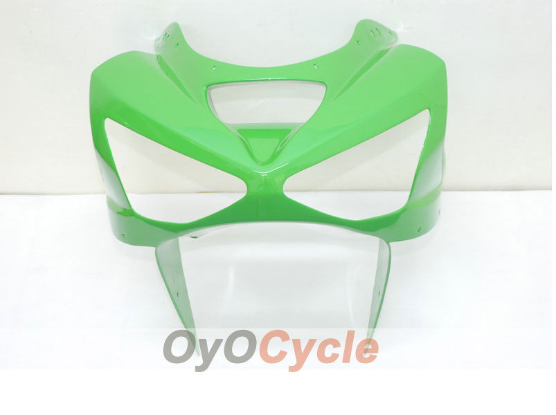 Injection Fairing kit for 03-04 NINJA ZX-6R - Green, White - Factory Style #OYO87901761