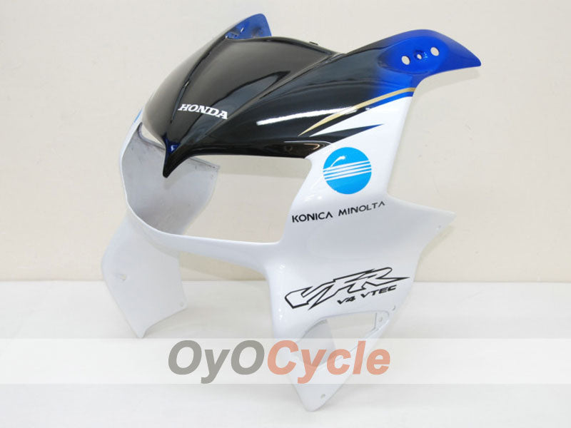 Fairing kit for 98-01 VFR800 - White, Black - Konica Minolta, MICHELIN #OYO87902902