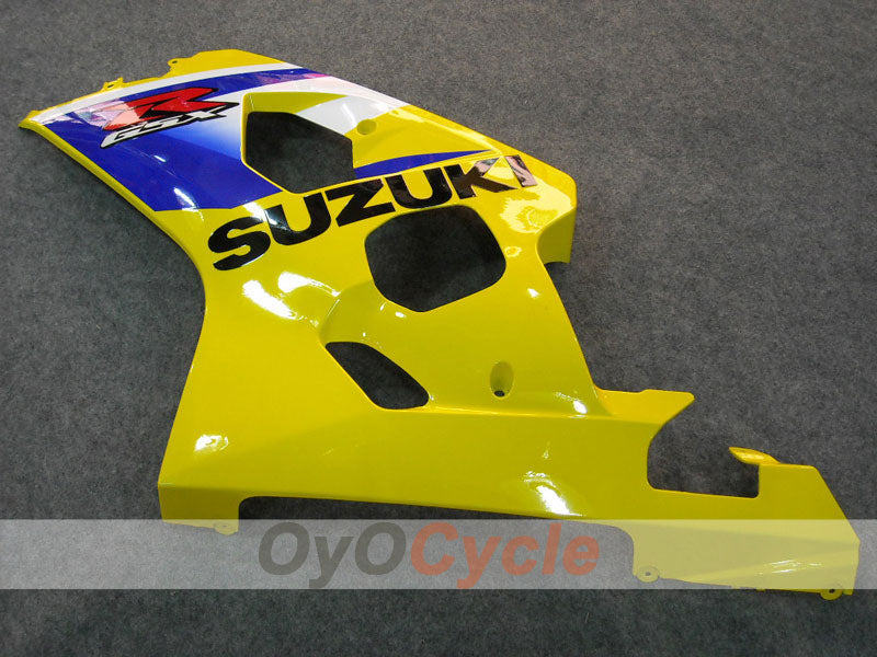 Injection Fairing kit for 04-05 GSXR600 - Yellow, Blue - Factory Style #OYO87901208 Secondary image