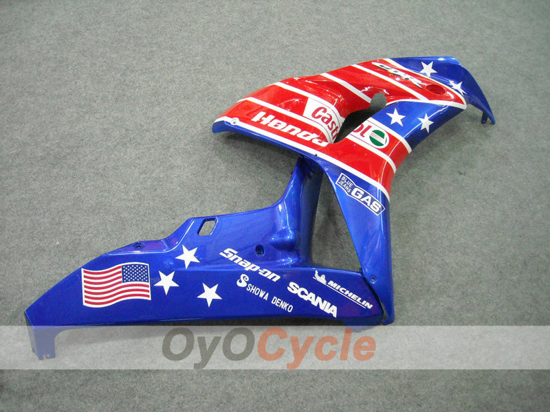 Injection Fairing kit for 06-07 CBR1000RR - Red, Blue - Castrol #OYO87902850
