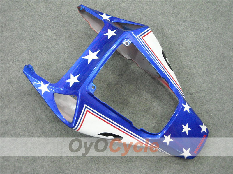 Injection Fairing kit for 04-05 CBR1000RR - Red, Blue - Castrol #OYO87900551