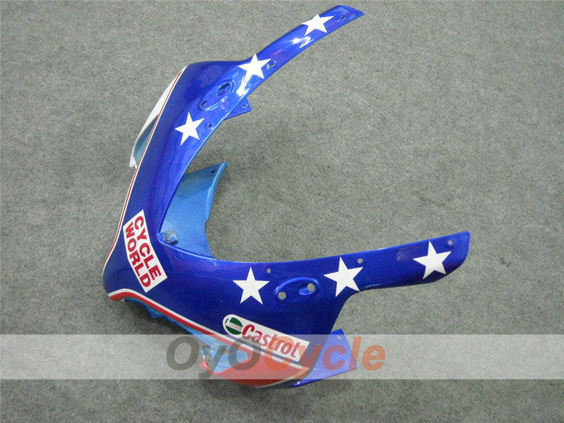 Injection Fairing kit for 04-05 CBR1000RR - Red, Blue - Castrol #OYO87900551
