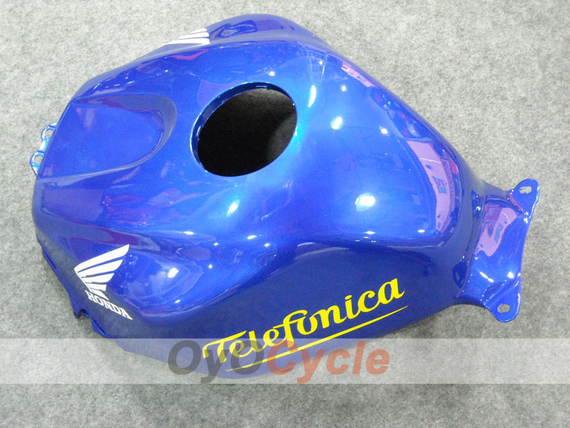 Injection Fairing kit for 05-06 CBR600RR - Yellow, Blue - Castrol, Movistar #OYO87900269