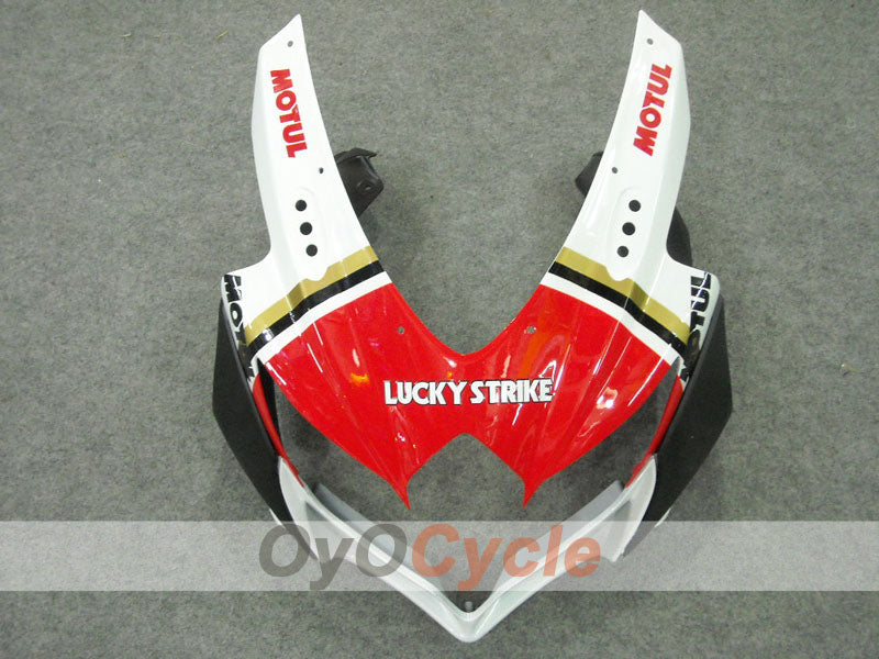 Injection Fairing kit for 08-10 GSX R600 - Red, White - Lucky Strike, MICHELIN, MOTUL #OYO87901641