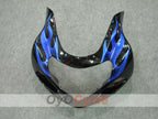 Injection Fairing kit for 00-03 GSX R750 - Blue, Black - Flame #OYO87901044