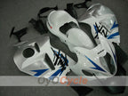 Injection Fairing kit for 99-07 GSXR1300 Hayabusa - White, Silver - Factory Style #OYO87902881