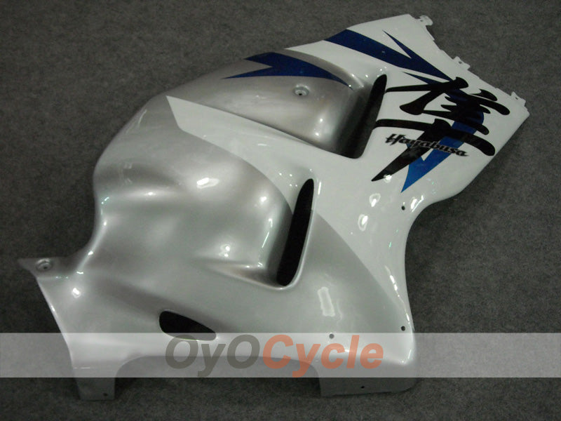 Injection Fairing kit for 99-07 GSXR1300 Hayabusa - White, Silver - Factory Style #OYO87902881