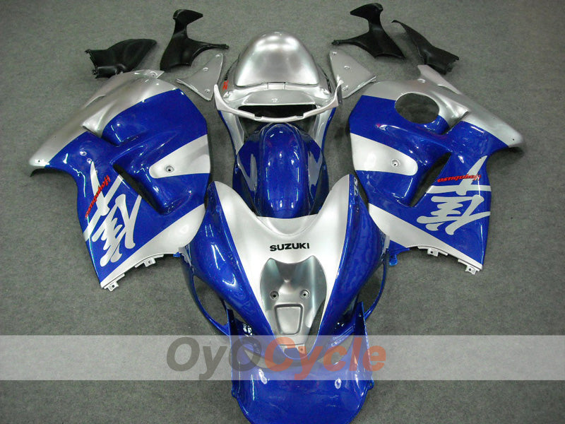 Injection Fairing kit for 99-07 GSXR1300 Hayabusa - Blue, Silver - Factory Style #OYO87902884