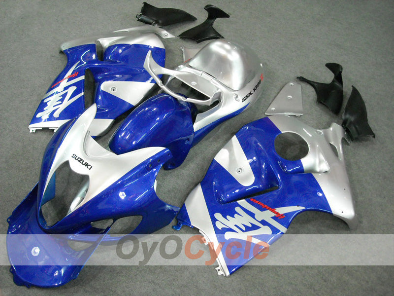 Injection Fairing kit for 99-07 GSXR1300 Hayabusa - Blue, Silver - Factory Style #OYO87902884