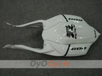 Injection Fairing kit for 08-10 GSX R600 - White, Black - Corona, MOTUL #OYO87901606