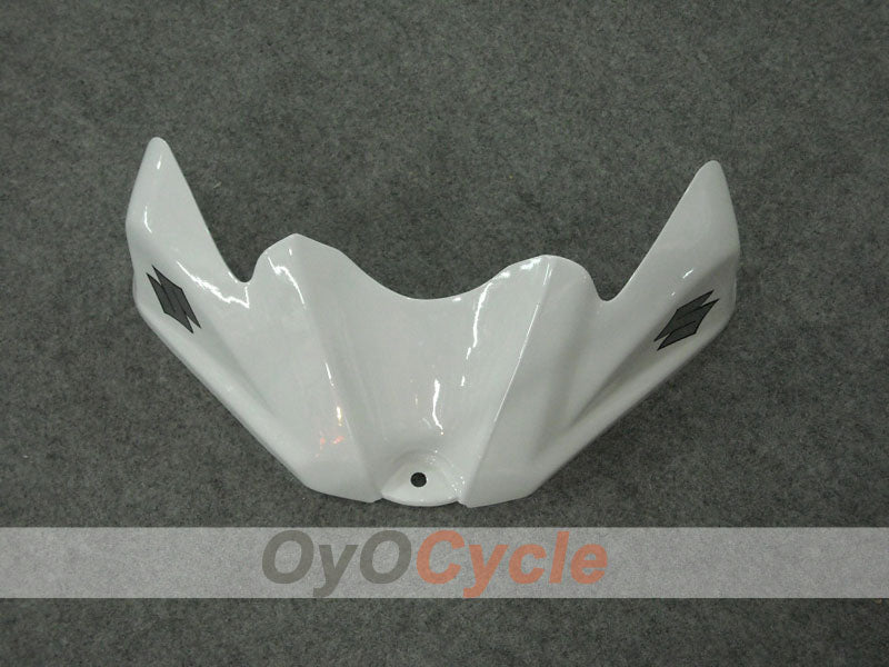 Injection Fairing kit for 08-10 GSX R600 - White, Black - Corona, MOTUL #OYO87901606