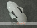 Injection Fairing kit for 08-10 GSX R600 - White, Black - Corona, MOTUL #OYO87901606