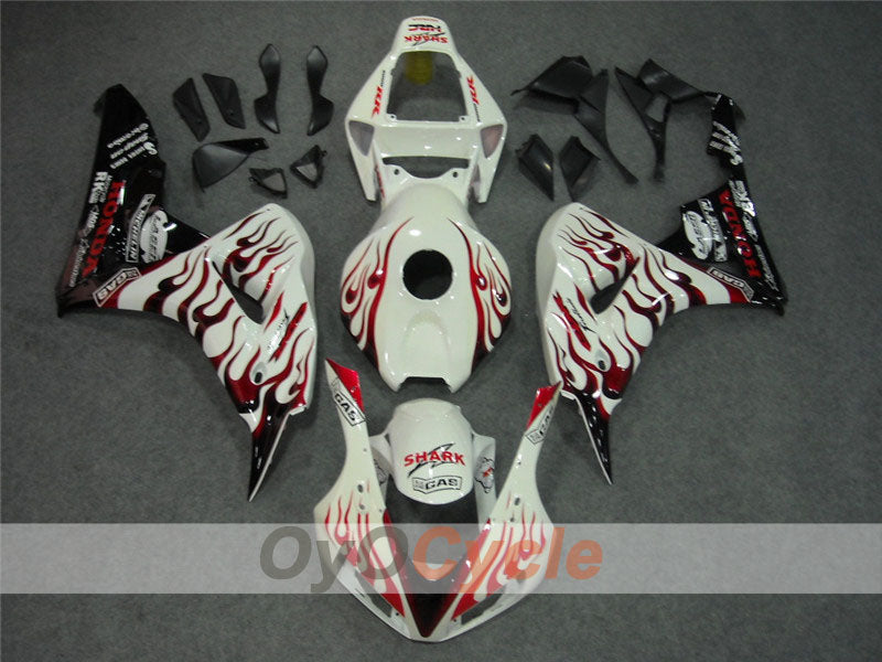 Injection Fairing kit for 06-07 CBR1000RR - Cyan - Flame #OYO87900581