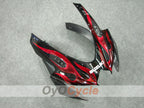 Injection Fairing kit for 08-10 GSX R600 - Red, Black - Flame #OYO87901626