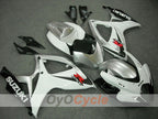 Injection Fairing kit for 06-07 GSX R750 - White, Silver - Factory Style #OYO87901315