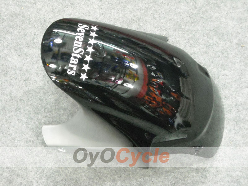 Injection Fairing kit for 05-06 CBR600RR - Black, Silver - SevenStars #OYO87900347