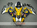 Injection Fairing kit for 06-07 GSX R750 - Yellow, Blue - Corona #OYO87901262