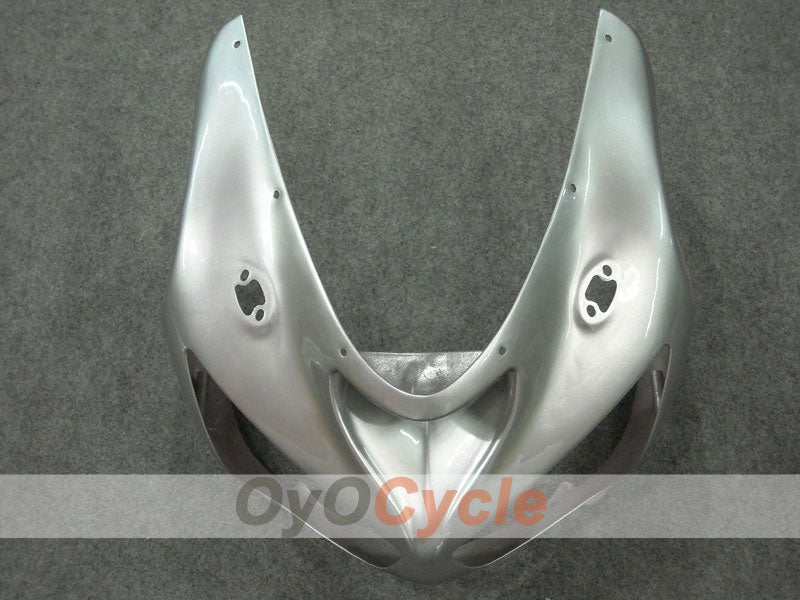 Injection Fairing kit for 05-06 NINJA ZX-6R - Red, Silver - Flame #OYO87901864