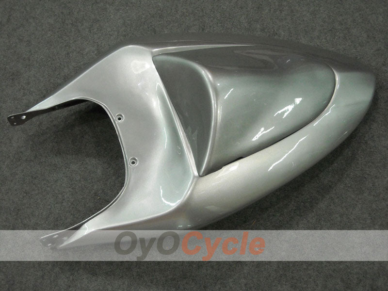 Injection Fairing kit for 05-06 NINJA ZX-6R - Red, Silver - Flame #OYO87901864