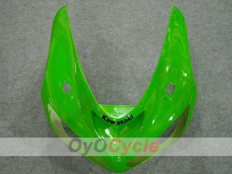 Injection Fairing kit for 05-06 NINJA ZX-6R - Green, Black - Monster #OYO87901873