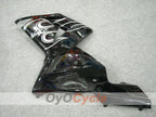 Injection Fairing kit for 04-05 NINJA ZX-10R - White, Black - Flame #OYO87901533