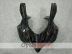 Injection Fairing kit for 04-05 NINJA ZX-10R - White, Black - Flame #OYO87901533