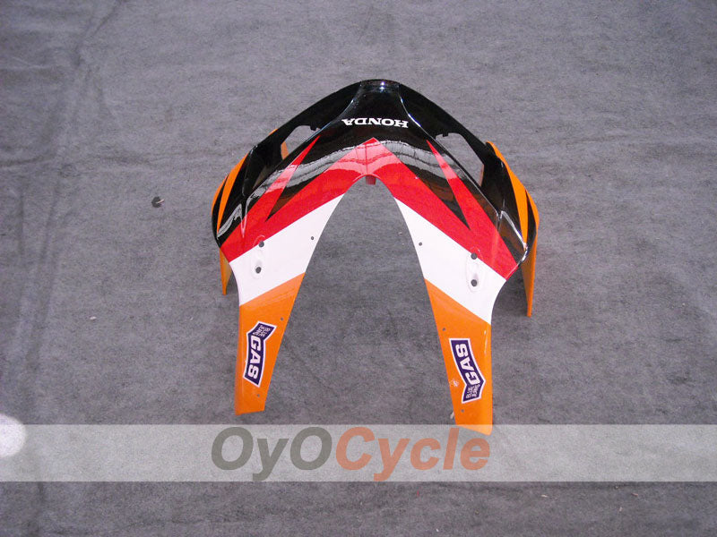 Injection Fairing kit for 03-04 CBR600RR - Yellow, Black - Repsol #OYO87902577