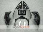 Injection Fairing kit for 00-01 NINJA ZX-12R - White, Black - West #OYO87903078